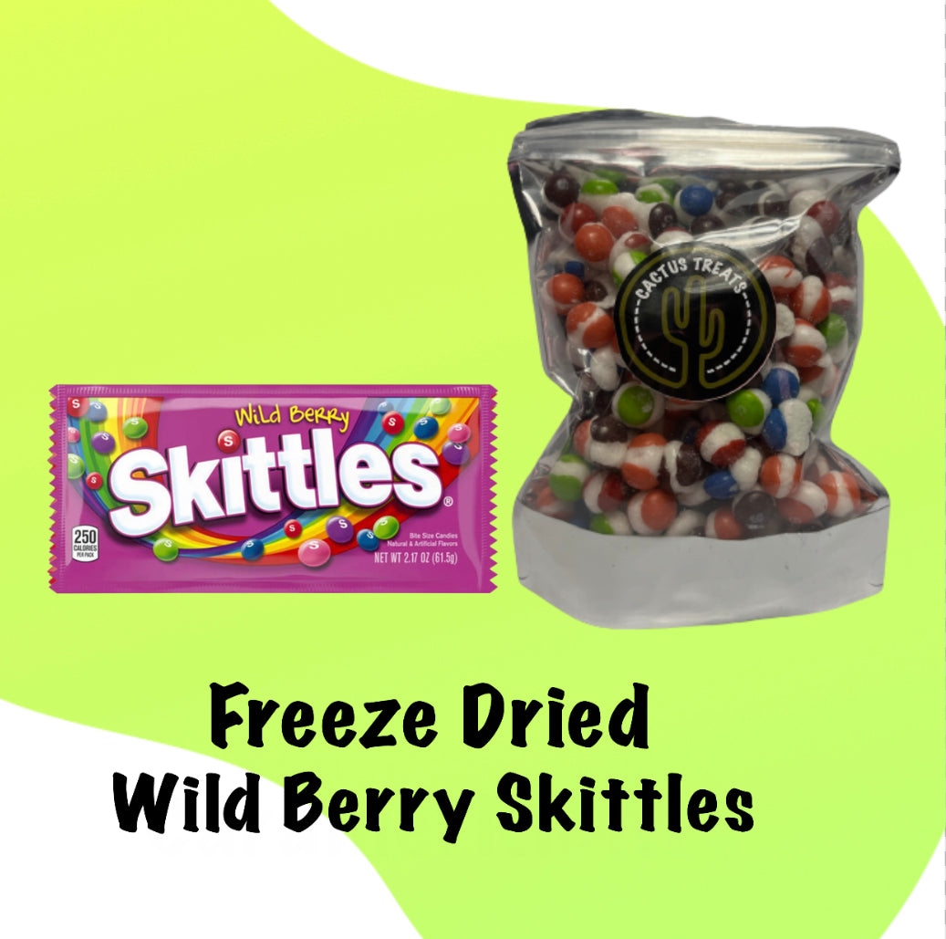 Freeze Dried Wild berry skittles