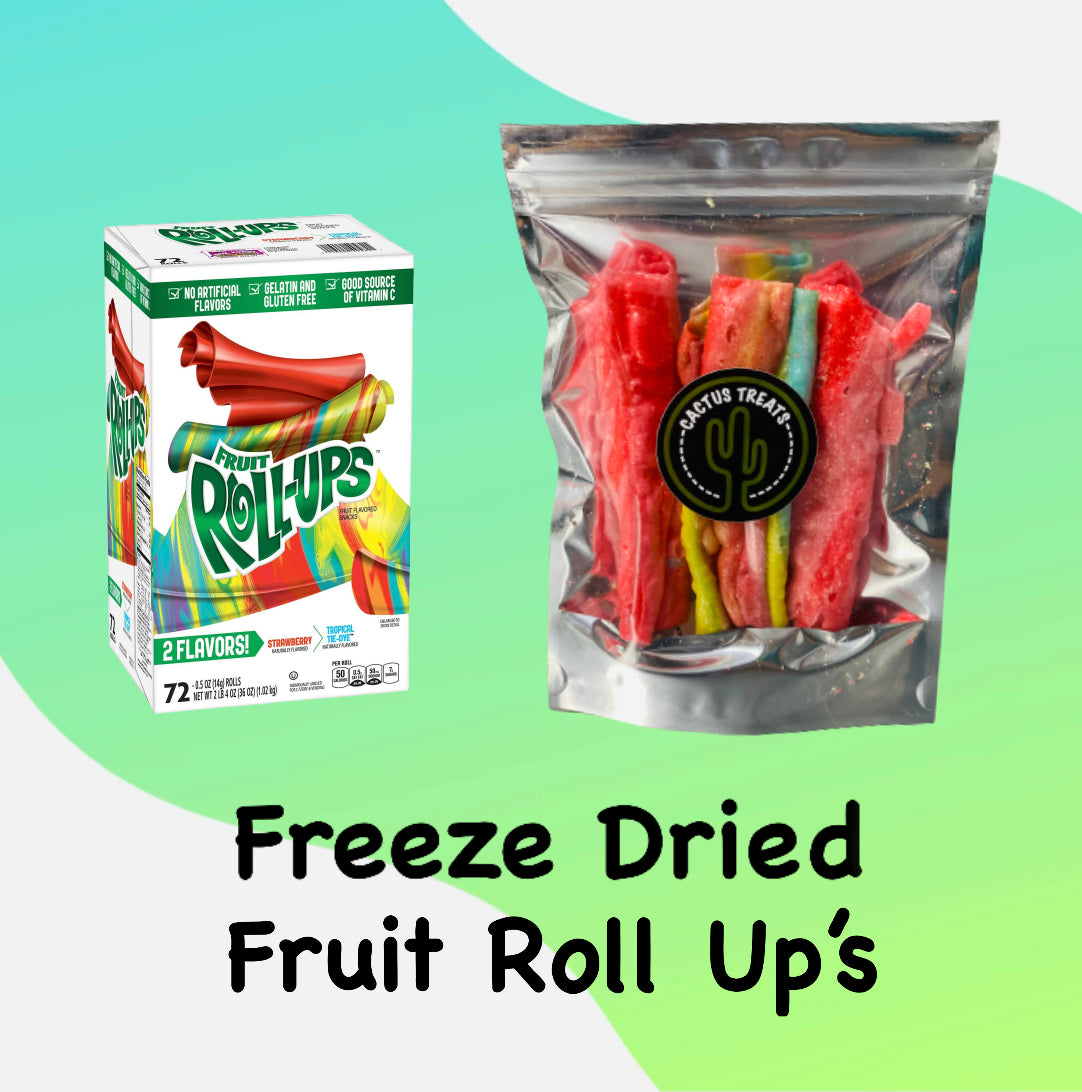 Freeze Dried Fruit Roll Up’s