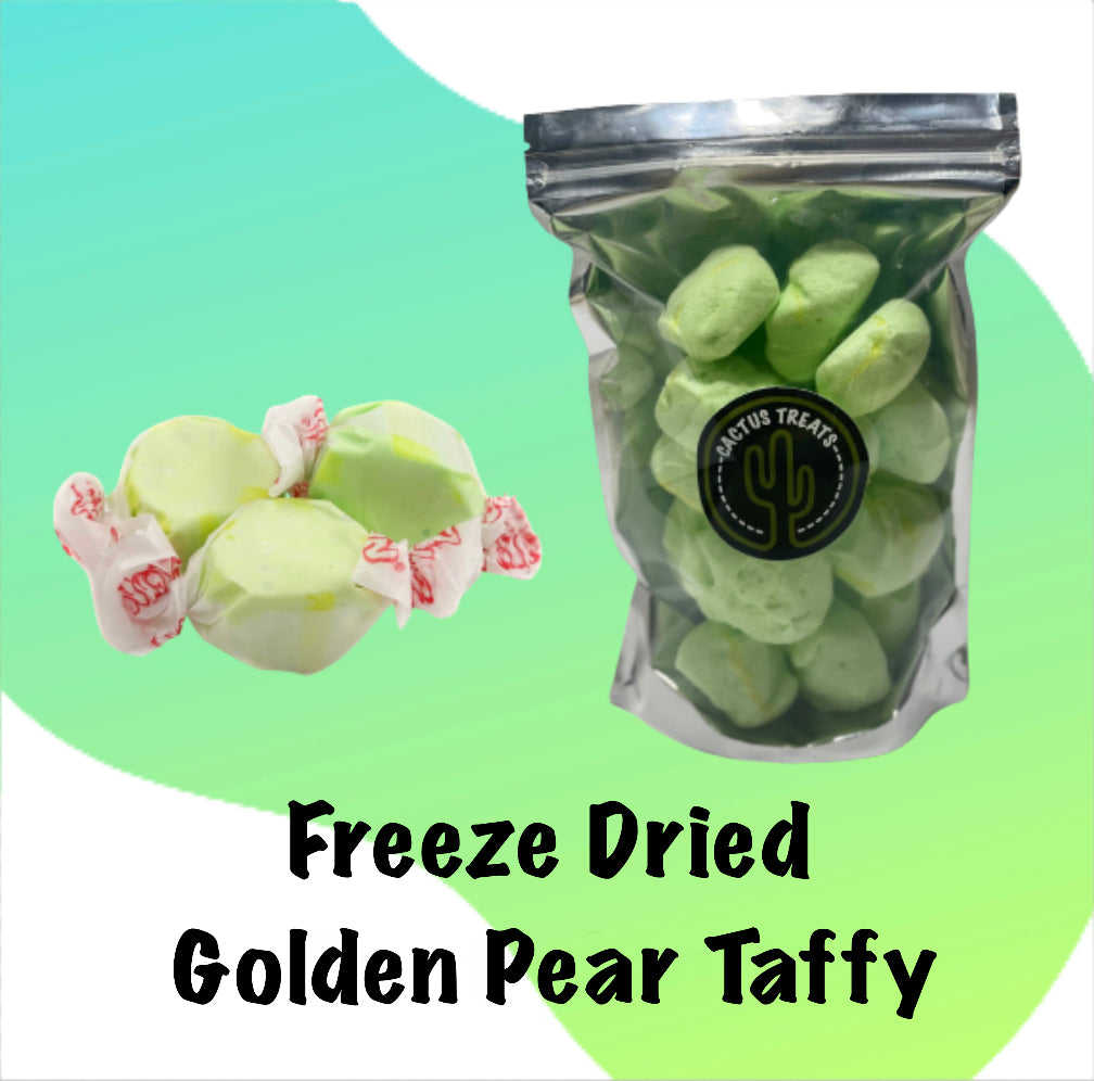 Freeze Dried Golden Pear Taffy