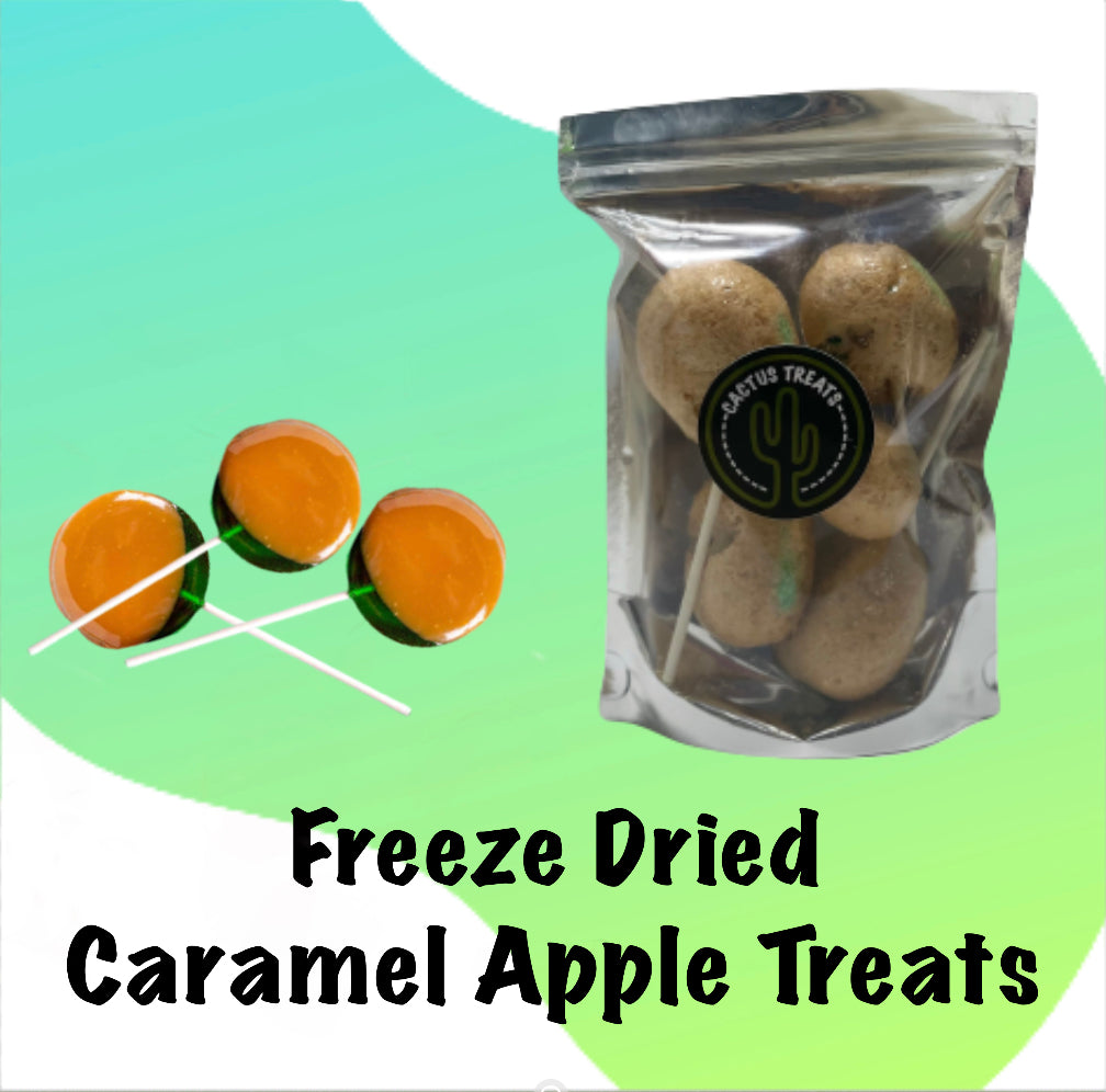 Freeze Dried Carmel Apple Treats