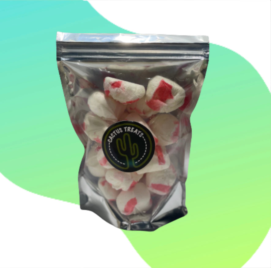 Freeze Dried Peppermint Taffy